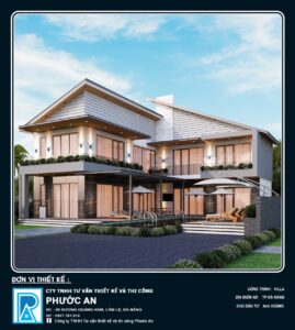 Mẫu thiết kế Villa Hòa Khương - Đà Nẵng